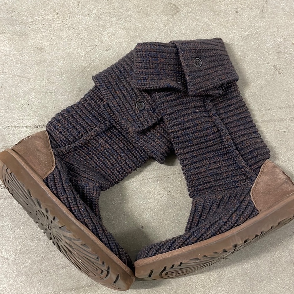 Ugg classic cardy knitted boots